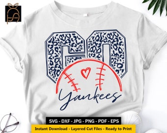 Download Yankees Heart Svg Etsy