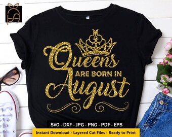 Download August Birthday Svg Etsy
