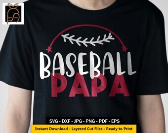 Free Free Baseball Papa Svg 867 SVG PNG EPS DXF File