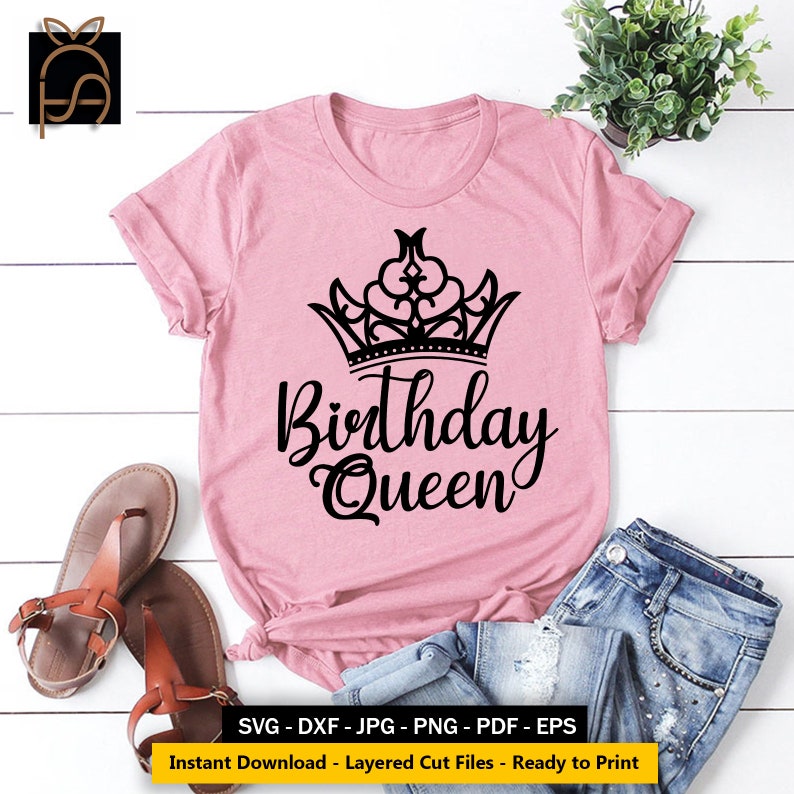 Download Birthday Queen SVG Birthday Girl svg Crown Queen Birthday ...