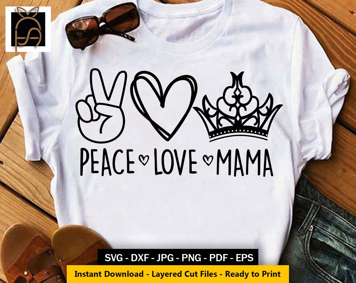 Free Free 193 Peace Love Momlife Svg SVG PNG EPS DXF File
