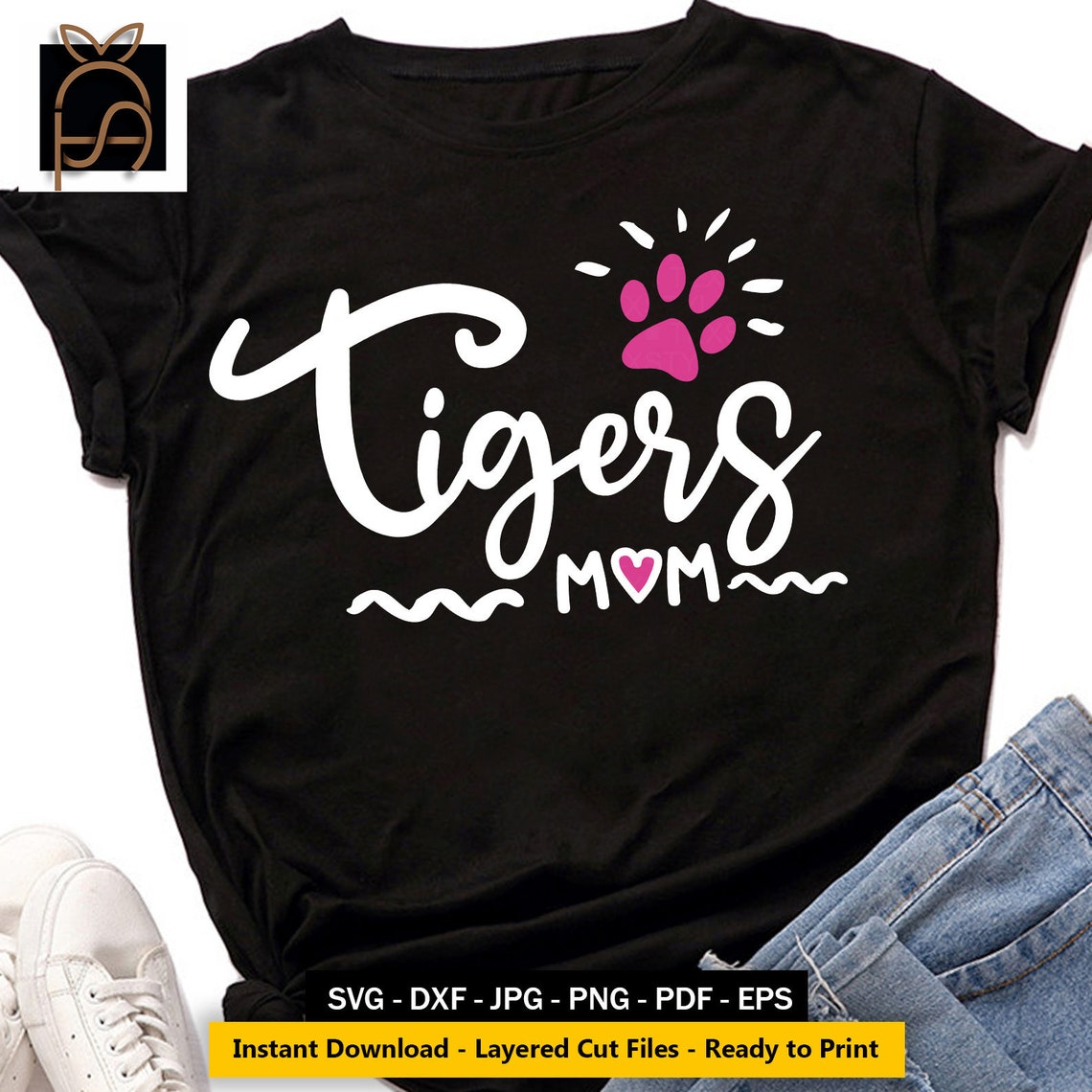 Tigers Mom Svg Tigers Svg Mom Day Svg Basketball Mom Svg | Etsy