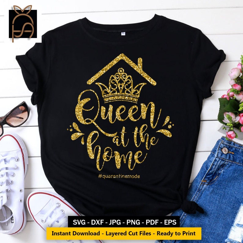 Download Queen At The Home Svg Home Queen Svg Kitchen Queen Svg Etsy