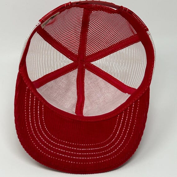 Vintage Cenex Feed Trucker Hat Cap Red 80s Farmer… - image 4