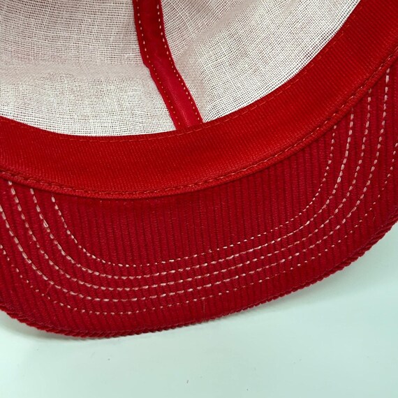 Vintage Cenex Feed Trucker Hat Cap Red 80s Farmer… - image 5