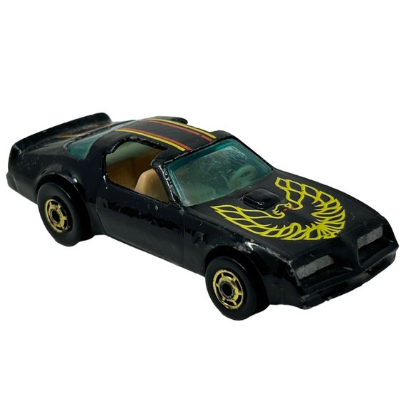 Pontiac Firebird Trans Am Hot Bird Hot Wheels Diecast Car Vintage 80s Black GHO Etsy UK