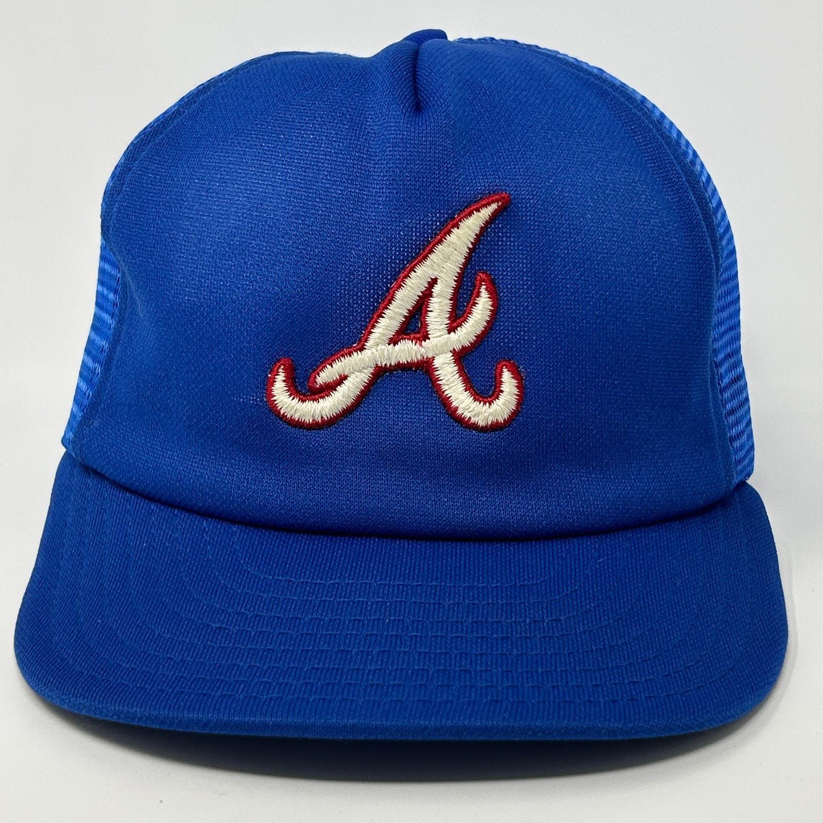 Men's Atlanta Braves Navy Blue 59fifty Fitted Hat New Era MLB Cap