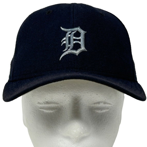 Detroit Tigers Brian Hunter Hat Vintage 90s Blue … - image 2