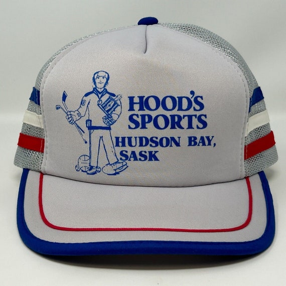 Hoods Sports Hudson Bay Three Stripes Trucker Hat… - image 8