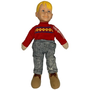Home Alone Talking Kevin Mccallister Pull String Doll 18