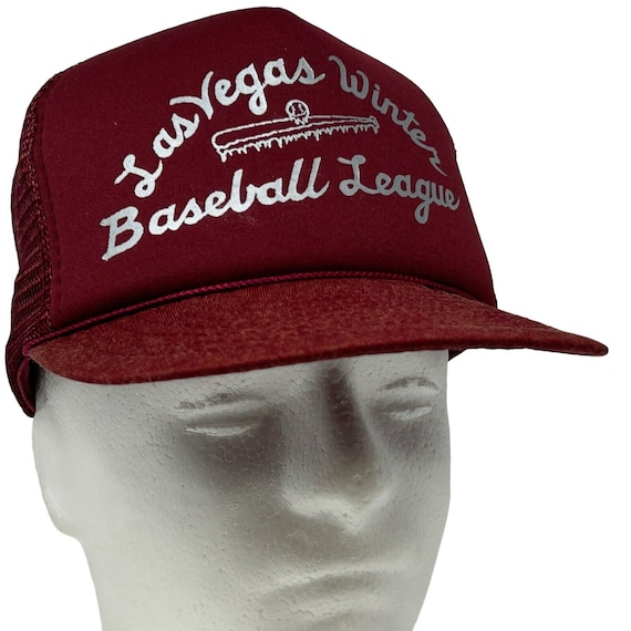 Las Vegas Winter Baseball League Trucker Hat Vint… - image 1