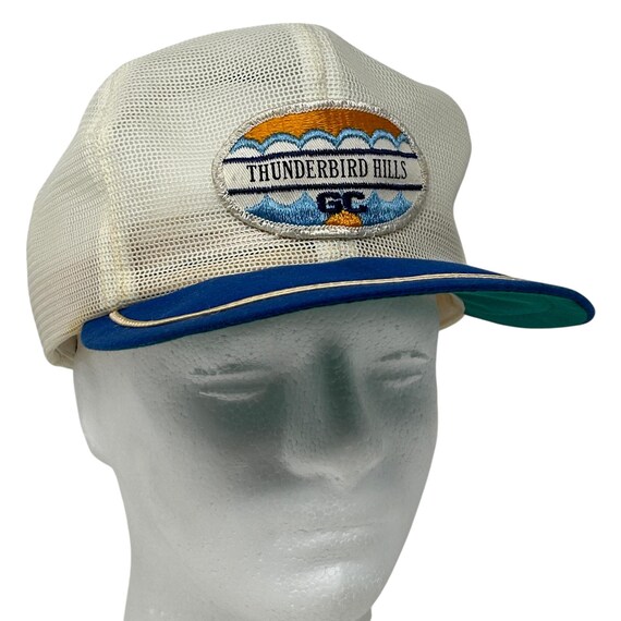 Vintage 80s Thunderbird Hills Golf Course Trucker… - image 1