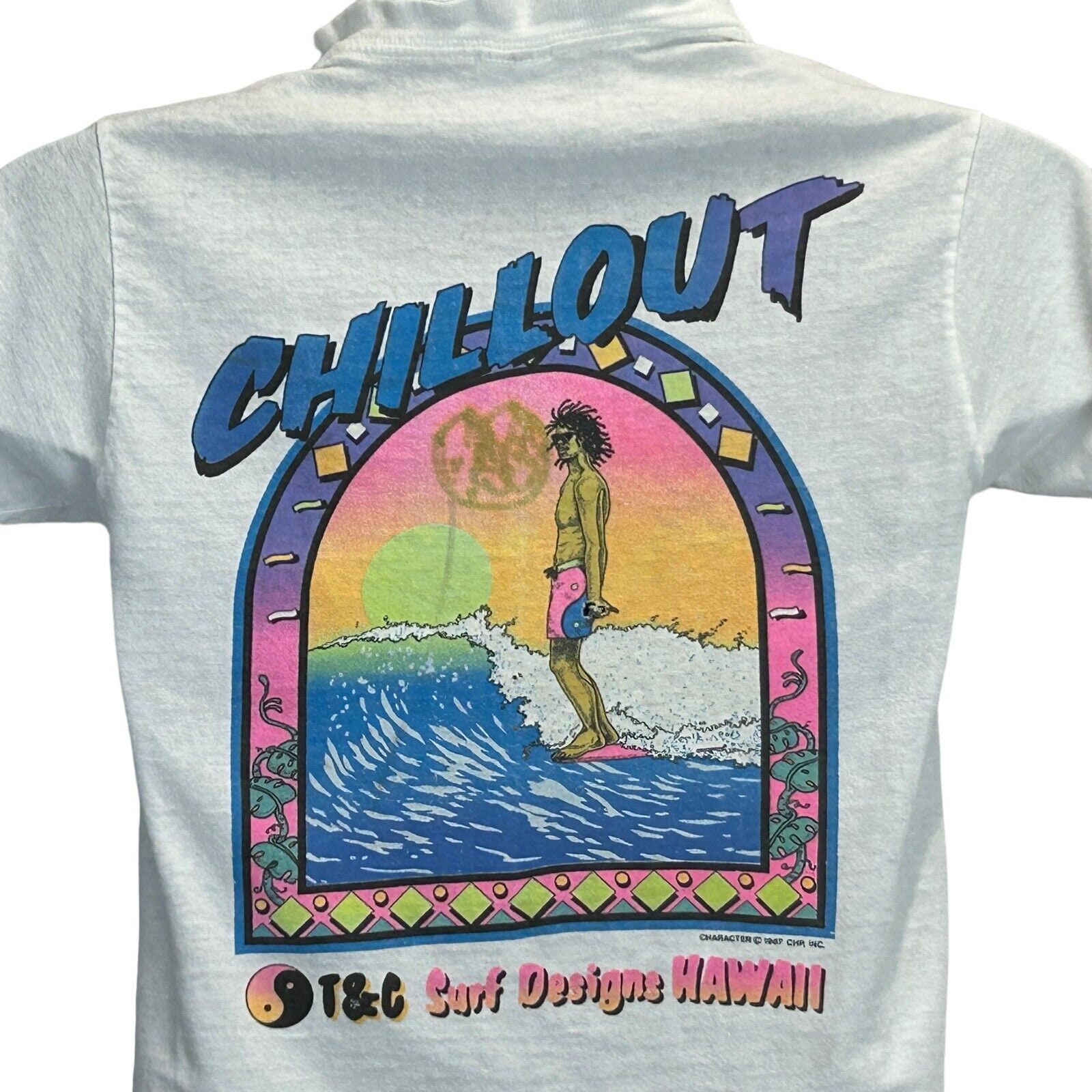 Vintage T&C Surf Designs T Shirt Mens X-small Surfer Surfing Vintage T&C Surf Designs T Shirt Mens X-small Surfer Surfing