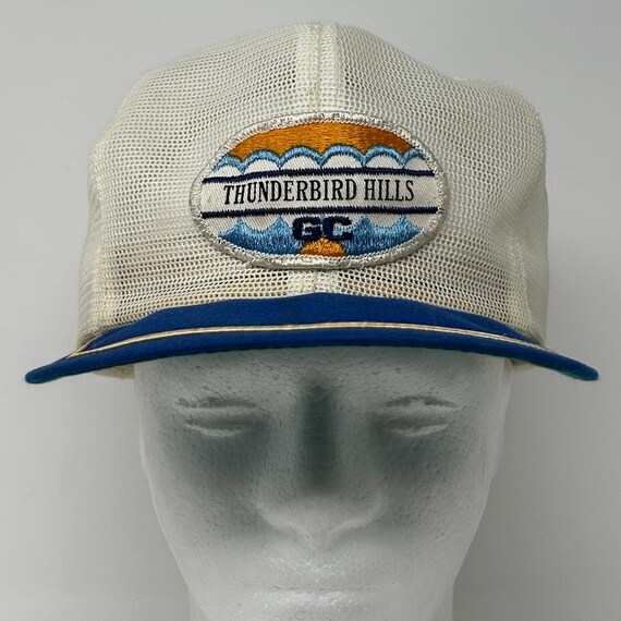 Vintage 80s Thunderbird Hills Golf Course Trucker… - image 2