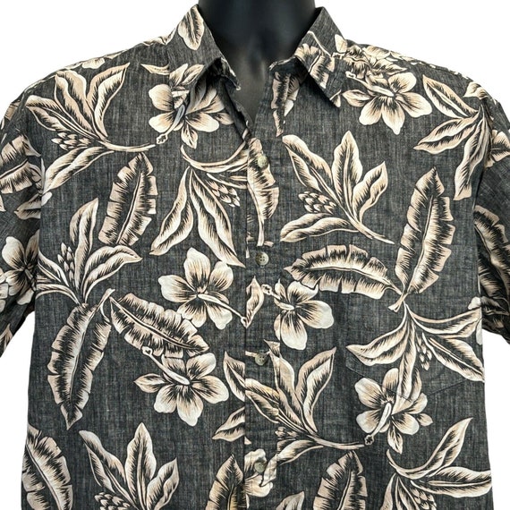 Tori Richard Floral Vintage Hawaiian Button Front 