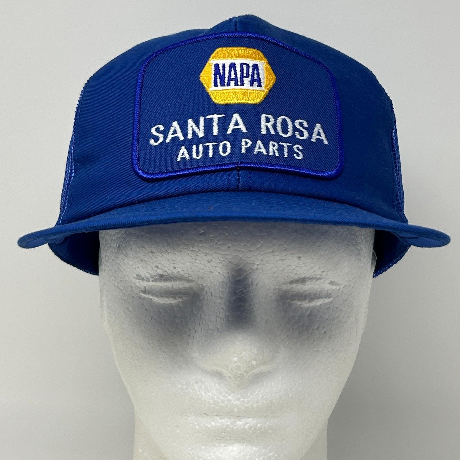 Vintage 80s NAPA Auto Parts Santa Rosa Trucker Hat Baseball Cap