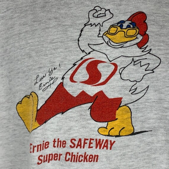 Ernie The Safeway Super Chicken Vintage 80s Ringe… - image 3