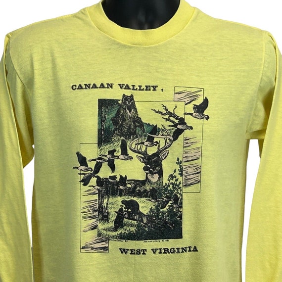 Canaan Valley West Virginia Vintage 80s T Shirt S… - image 1