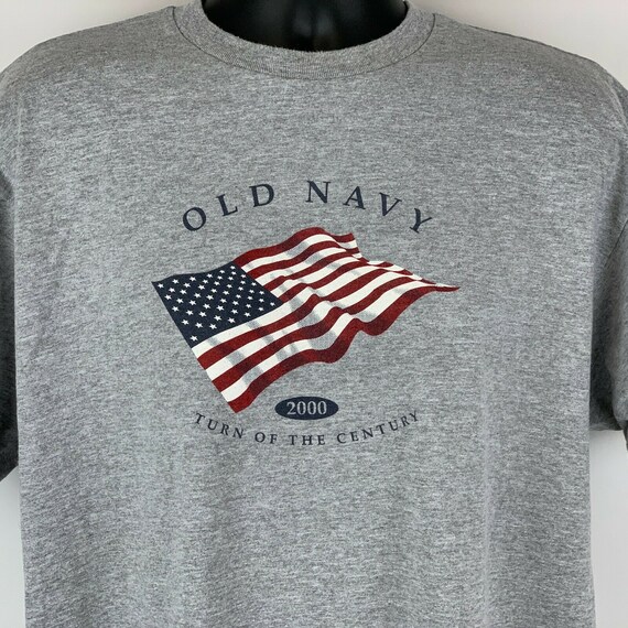 vintage old navy flag shirt