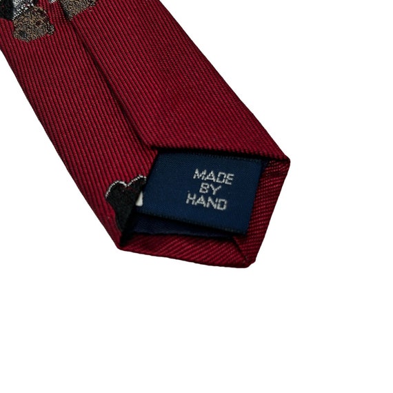 Polo Ralph Lauren Martini Tuxedo Bear Silk Tie Vi… - image 4