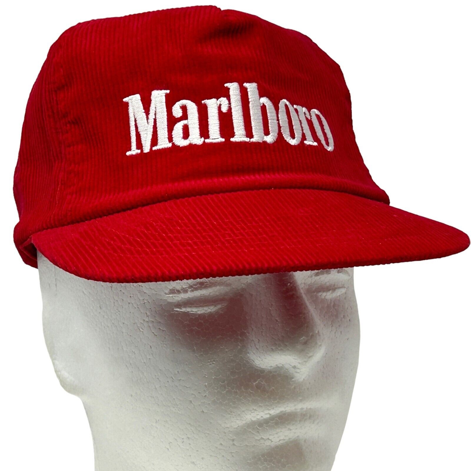 帽子 Marboro Logo Embroidery Corduroy Cap VTG NOS Marlboro Country Music Corduroy Embroider Logo Hat