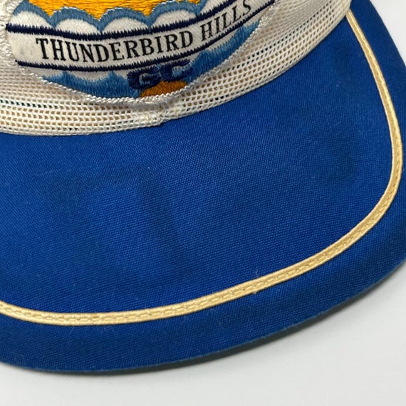 Vintage 80s Thunderbird Hills Golf Course Trucker… - image 8