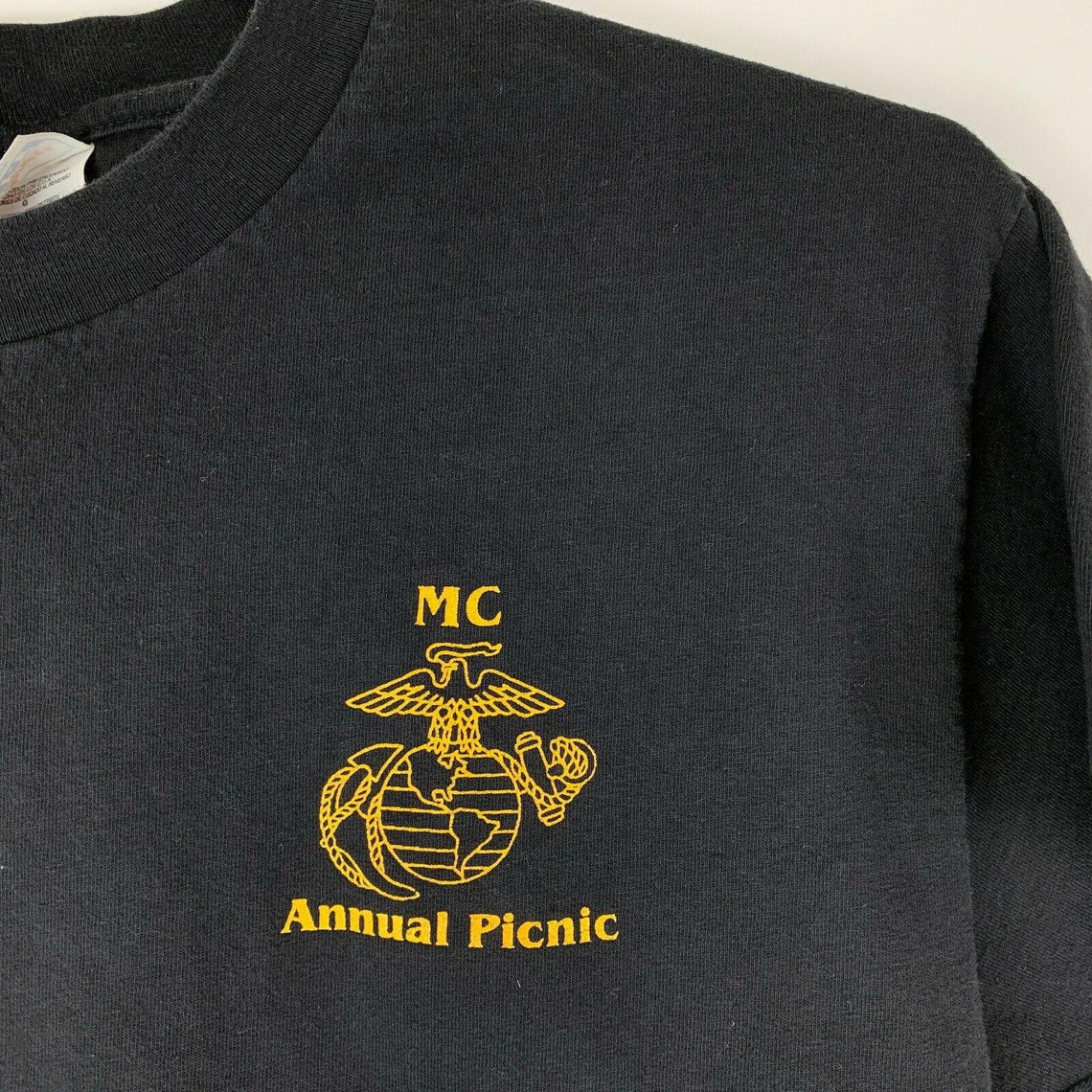 Vintage 1997 USMC Marine Corps MC3 Large Shirt Picnic Military | Etsy