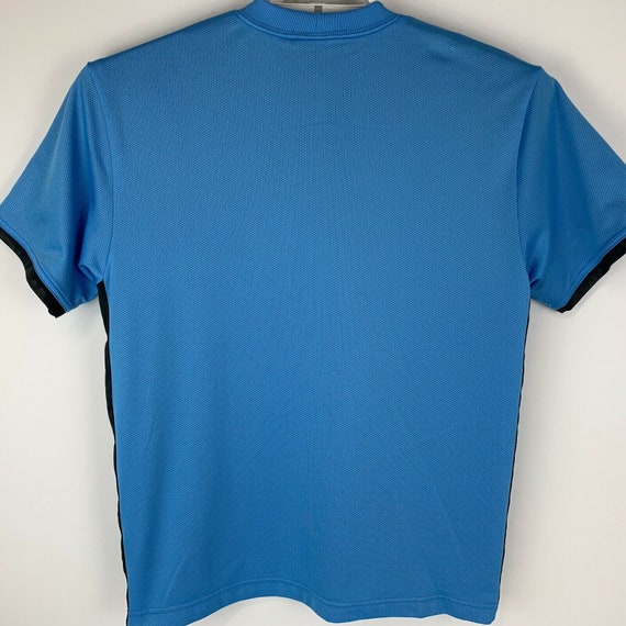 Nike Vintage Y2Ks Mesh Jersey Shirt Blue Soccer B… - image 2