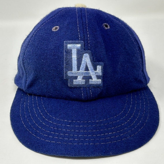Los Angeles Dodgers Youth Wool Hat Vintage 60s LA… - image 10