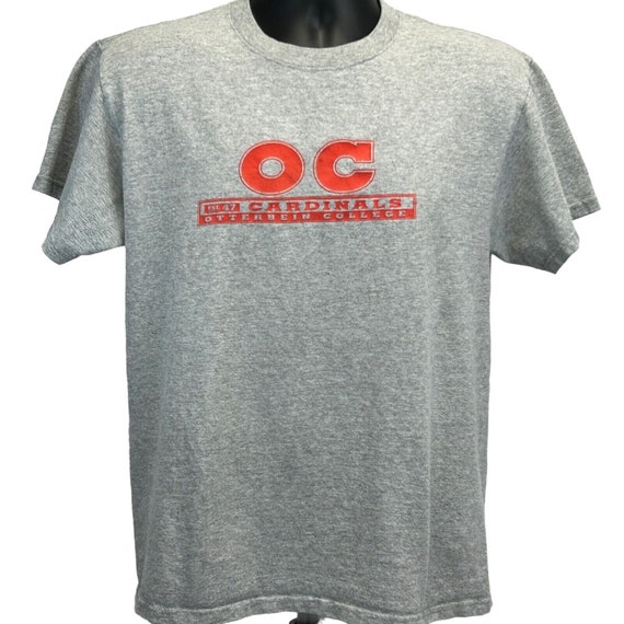 Otterbein University Cardinals T Shirt Medium Vin… - image 2