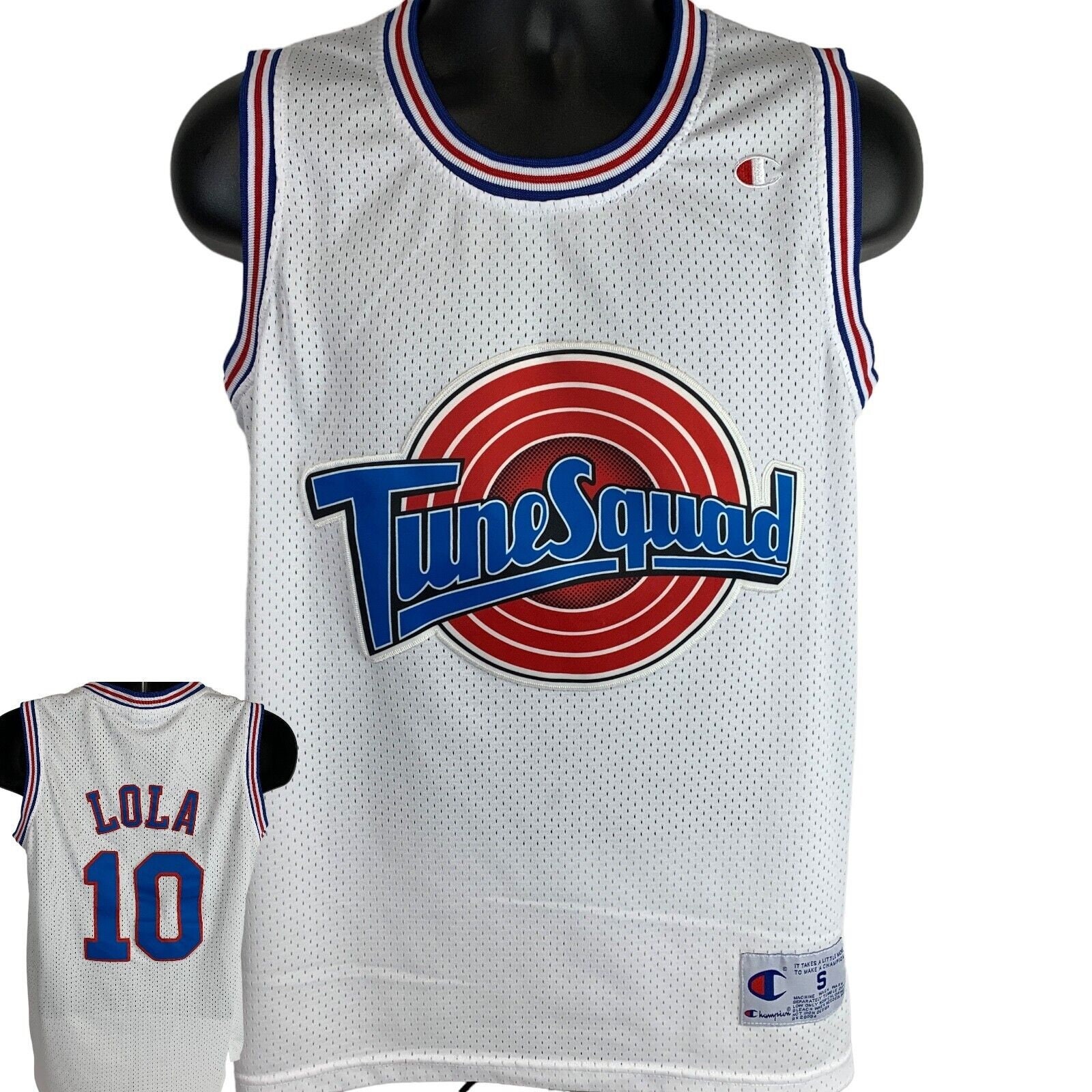 Space Jam Roadrunner 00 Tune Squad Basketball Jersey with Roadrunner Patch