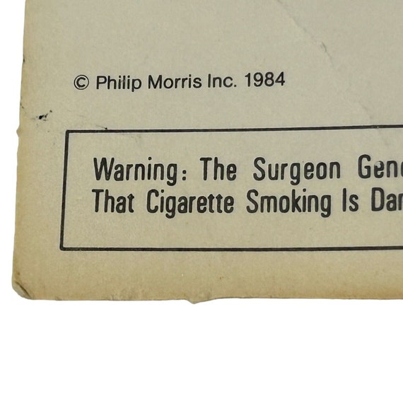 Marlboro Cigarettes Keychain Vintage 80s 1984 Bra… - image 3