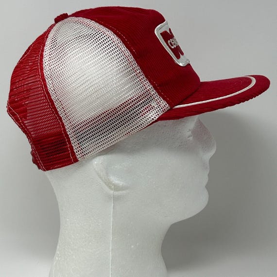 Vintage Cenex Feed Trucker Hat Cap Red 80s Farmer… - image 7