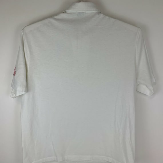 Texaco Vintage 90s Polo T Shirt Additive Company … - image 2