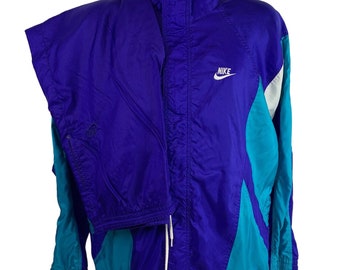 Teal Nike Jacket - Etsy