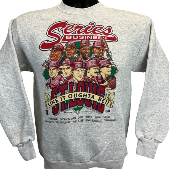 St Louis Cardinals Vintage 90s Youth Sweatshirt M… - image 2