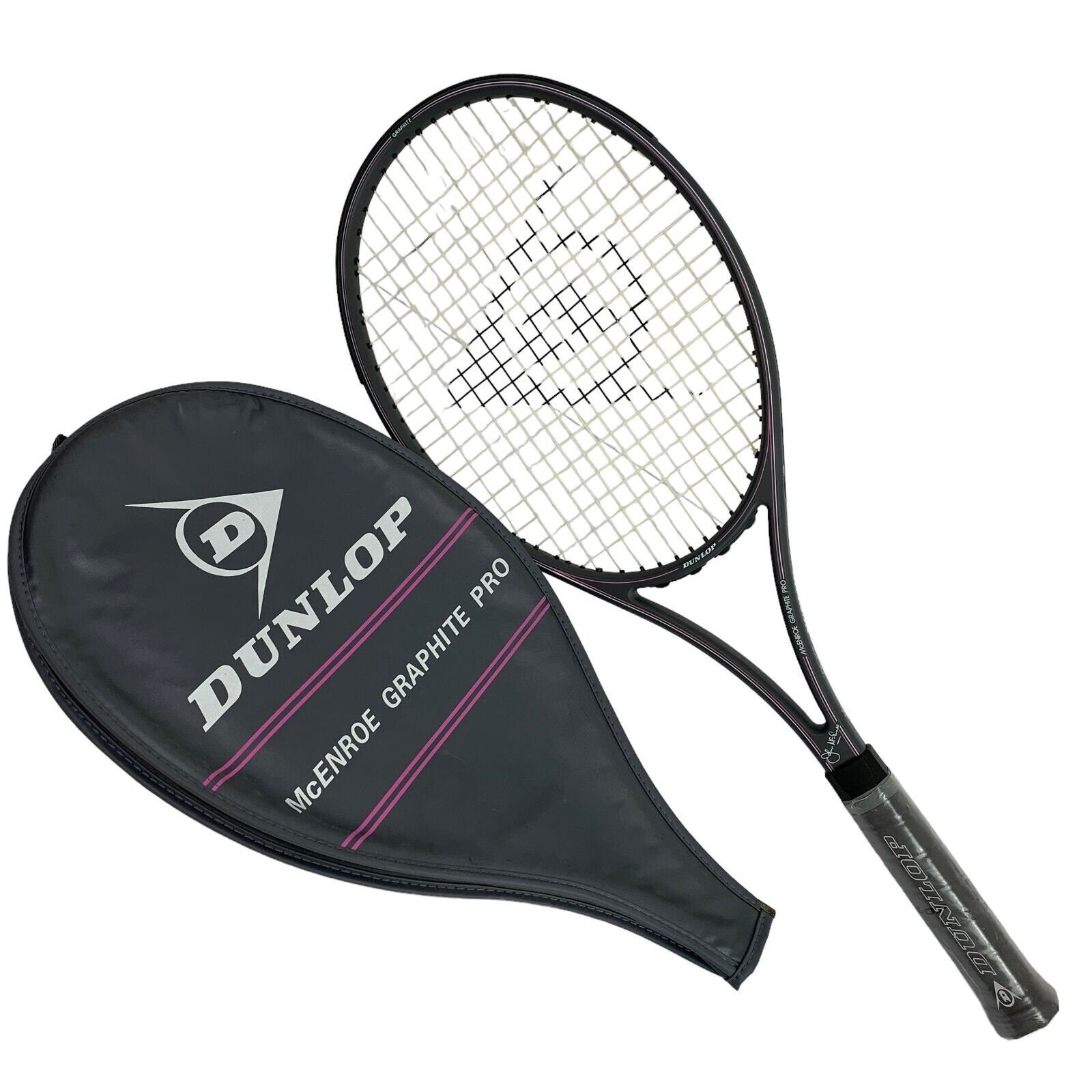 tactiek Trillen controleren Vintage 80s John Mcenroe Dunlop Graphite Pro Tennis Racket - Etsy