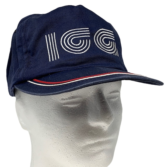 ICG Propane Snapback Hat Vintage 80s Canada Blue … - image 1