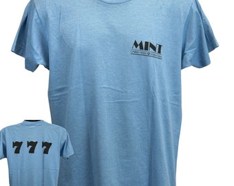 The Mint Hotel Casino Las Vegas Vintage 80s T Shirt Medium 777 Gambling USA Made