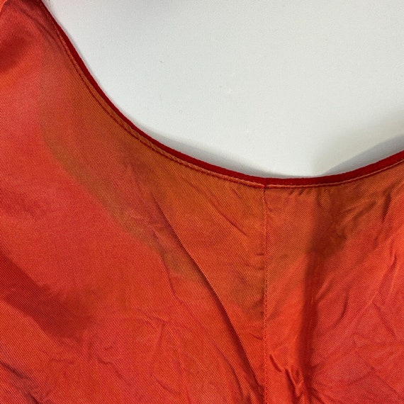 Pendleton Mens Red Wool Vest Vintage 60s Medium R… - image 8