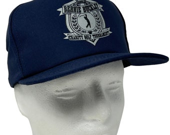 Bernie Buckley Golf Tournament Hat Vintage 90s Golfing Golfer Blue Baseball Cap