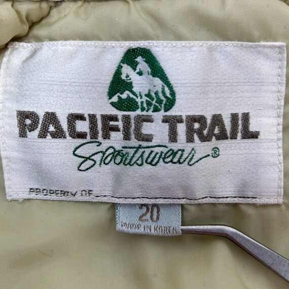 Pacific Trail Vintage 70s 80s Youth Puffer Vest B… - image 6