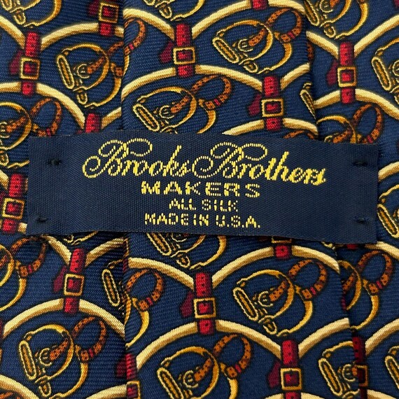 Brooks Brothers Makers Stirrups Tie Necktie Vinta… - image 3