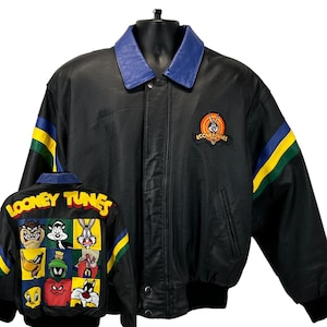 Looney Tune Leather Jacket - Etsy UK