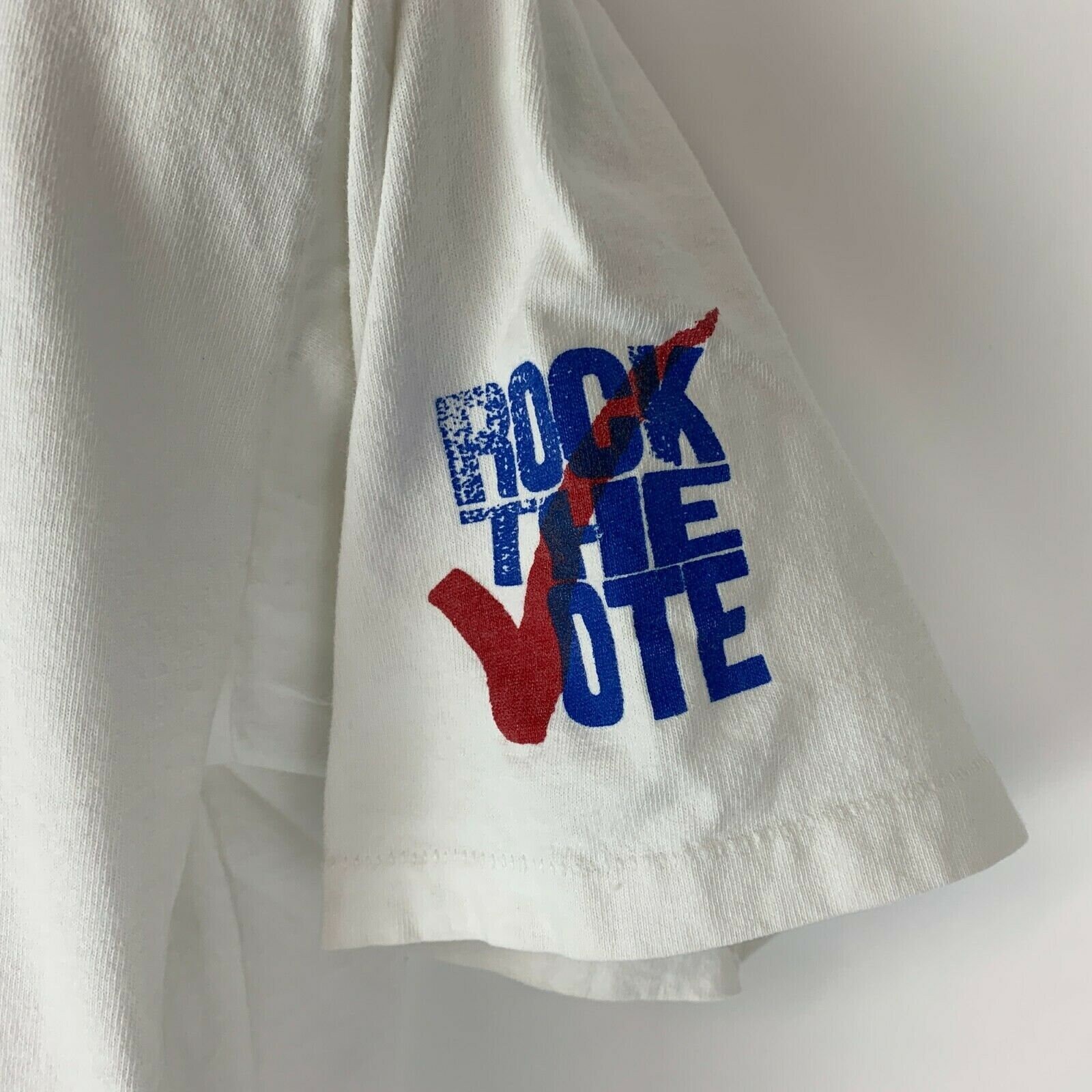 90s vintage MTV rock the vote Tシャツ 【公式通販】