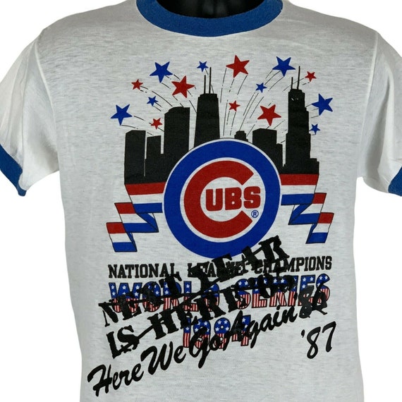 1984-87 Chicago Cubs World Series Vintage 80s T Shirt MLB -  Denmark