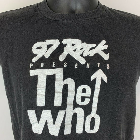 The Who 1982 Tour Vintage 80s T Shirt XS Farewell… - image 4