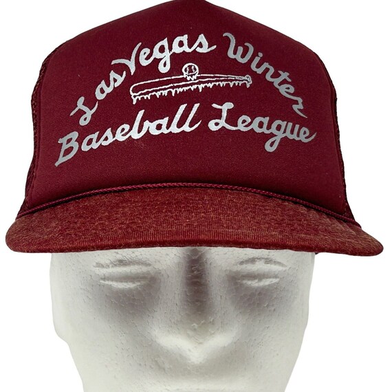 Las Vegas Winter Baseball League Trucker Hat Vint… - image 2