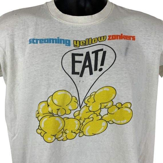 Distressed Screaming Yellow Zonkers Vintage 70s T… - image 1