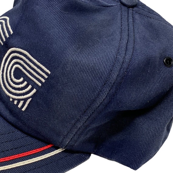 ICG Propane Snapback Hat Vintage 80s Canada Blue … - image 6